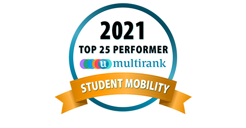 Global Top 25 Performer Student Mobility 