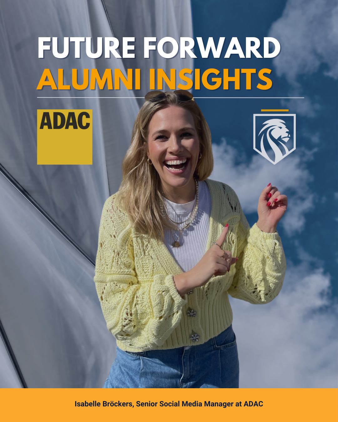 Isabelle Bröckers, Senior Social Media Managerin beim ADAC
