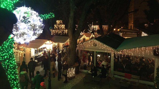 Christmas market in Zagreb