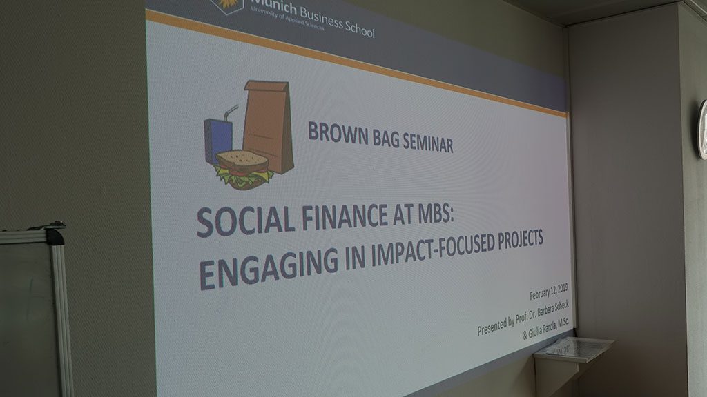 MBS Brown Bag Seminar Scheck