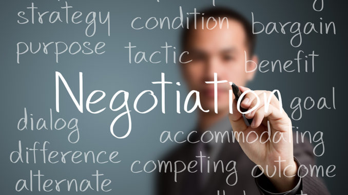 Online Negotiation