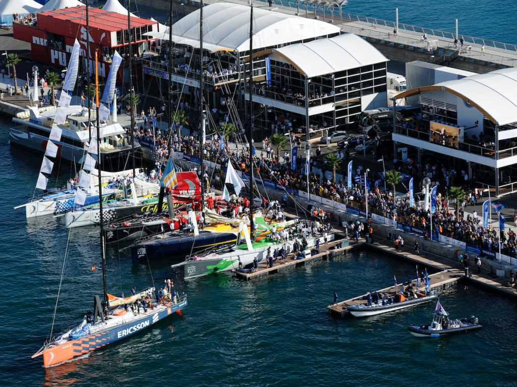 Volvo Oceon Race village