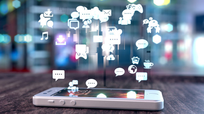 Enterprise Social Software Icons Smartphone