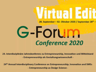 24th Annual Interdisciplinary Conference on Entrepreneurship, Innovation and SMEs (G-Forum)