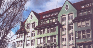 The former campus of Munich Business School in Lindwurmhof