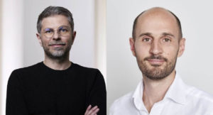 Portraits of Patrick Löffler and Rupert Schäfer, alumni of Munich Business School