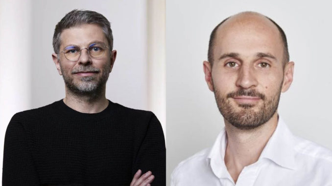 Portraits of Patrick Löffler and Rupert Schäfer, alumni of Munich Business School