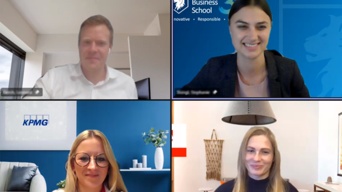 Munich Business School: Consulting Career Event Consulting Career Event at Munich Business School: The 3 Guest Speakers and Host Stephanie Stangl