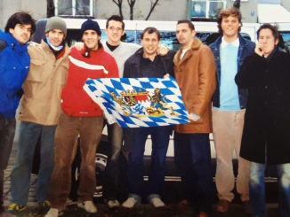 The soccer team of Munich Business School for the "Cup der Privaten"