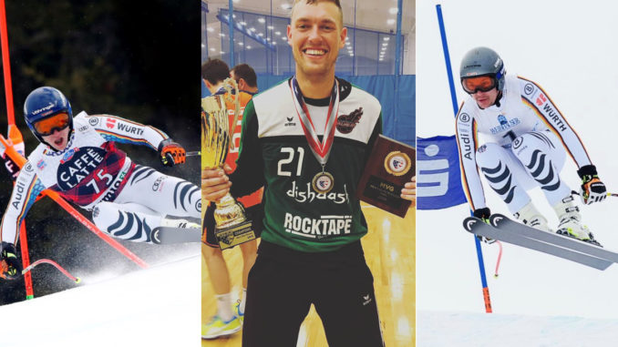 Munich Business School: Professional Sport and Studying Sports pictures in action from Heiner Längst, Lucas Kröger and Maximilian Maas, students of Munich Business School