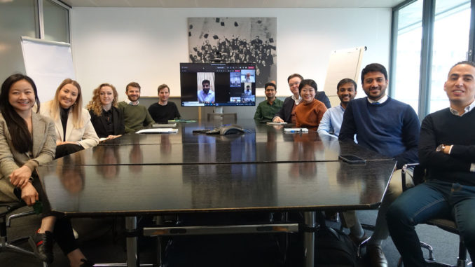 MBA Welcome Week: Group photo of the students who started their MBA studies at Munich Business School