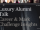 Opening slide of the Luxury Alumni Talk 2022 at Munich Business School