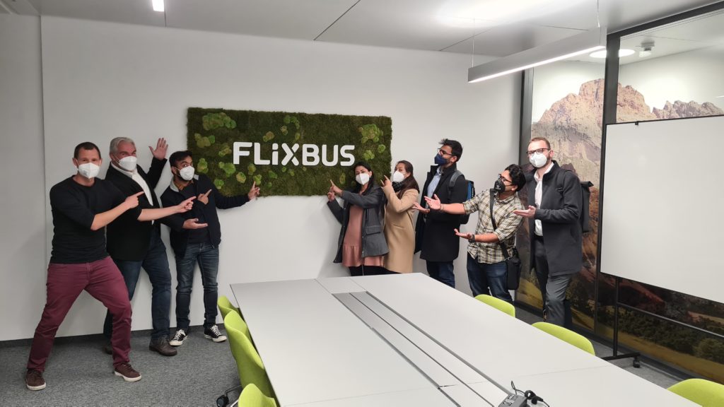 MBA students at FlixBus