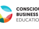 Logo of the Conscious Business Education research project, in which Munich Business School is a partner