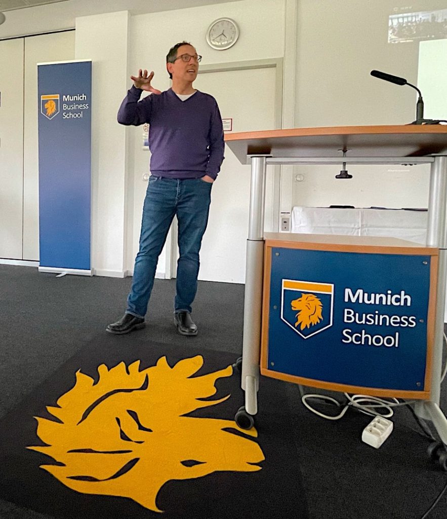 Microsoft's CMO Chris Caposella live at Munich Business School