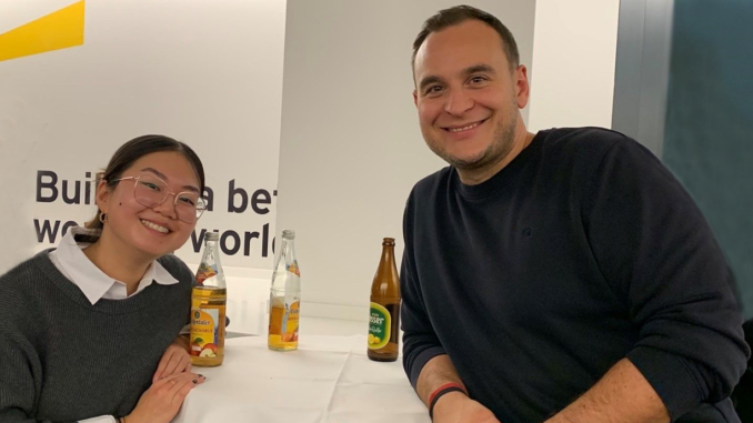 Munich Business School: Mentoring A female-male mentoring duo at Munich Business School