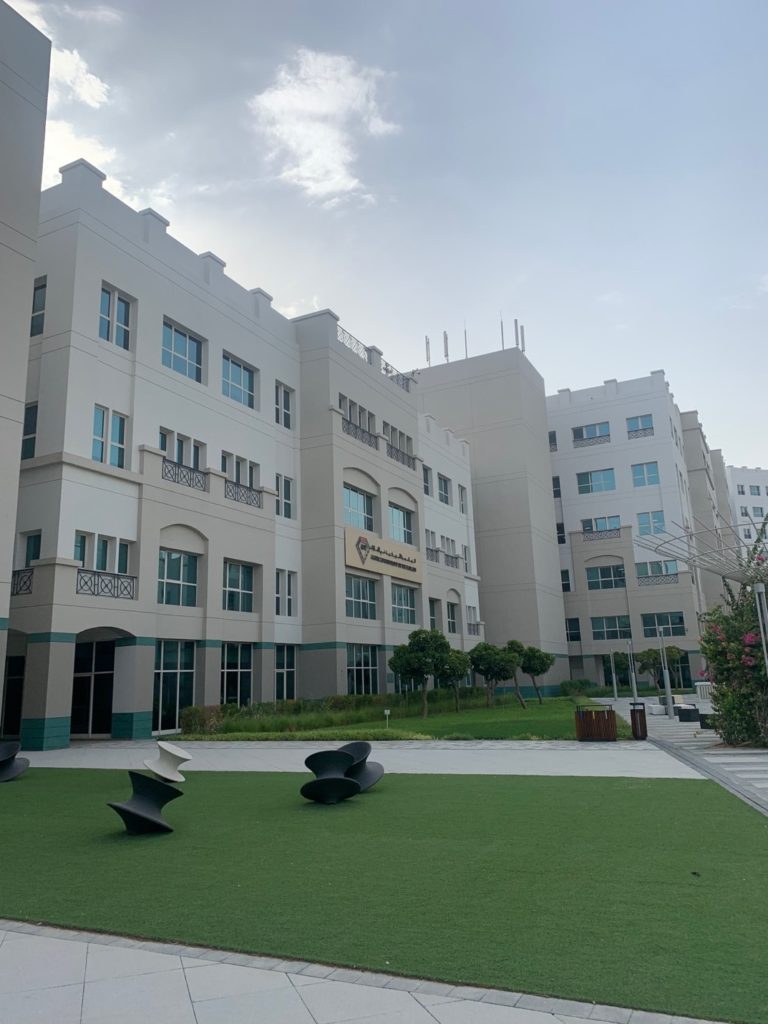 The campus of the American University in the Emirates 