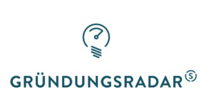 Logo of the Gründungsradar, in whose 2022 ranking MBS convinces with exemplary results.