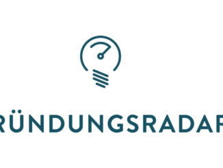 Logo of the Gründungsradar, in whose 2022 ranking MBS convinces with exemplary results.