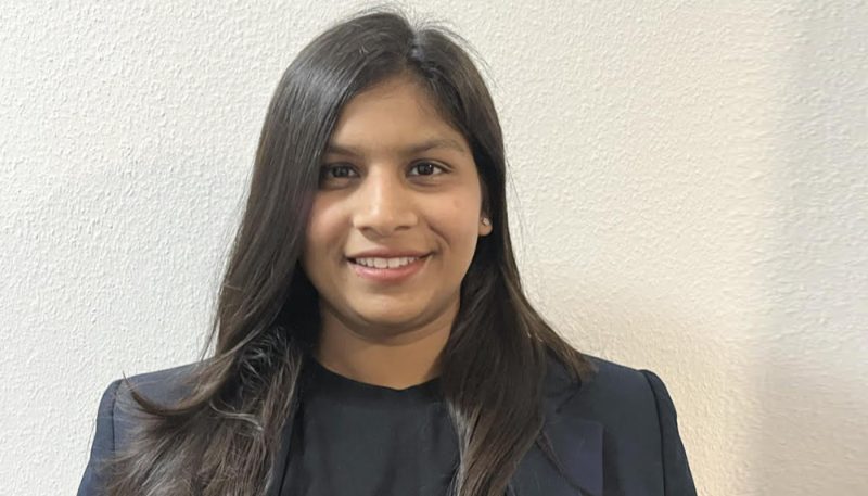 Tanushree Jain, MBA student at Munich Business School was awarded as WiWi Talent